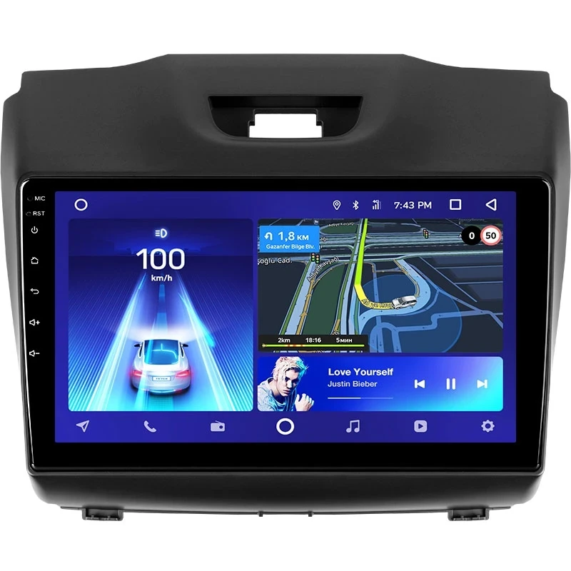 Переходная рамка Chevrolet TrailBlazer 2 (2012-2015) (9")