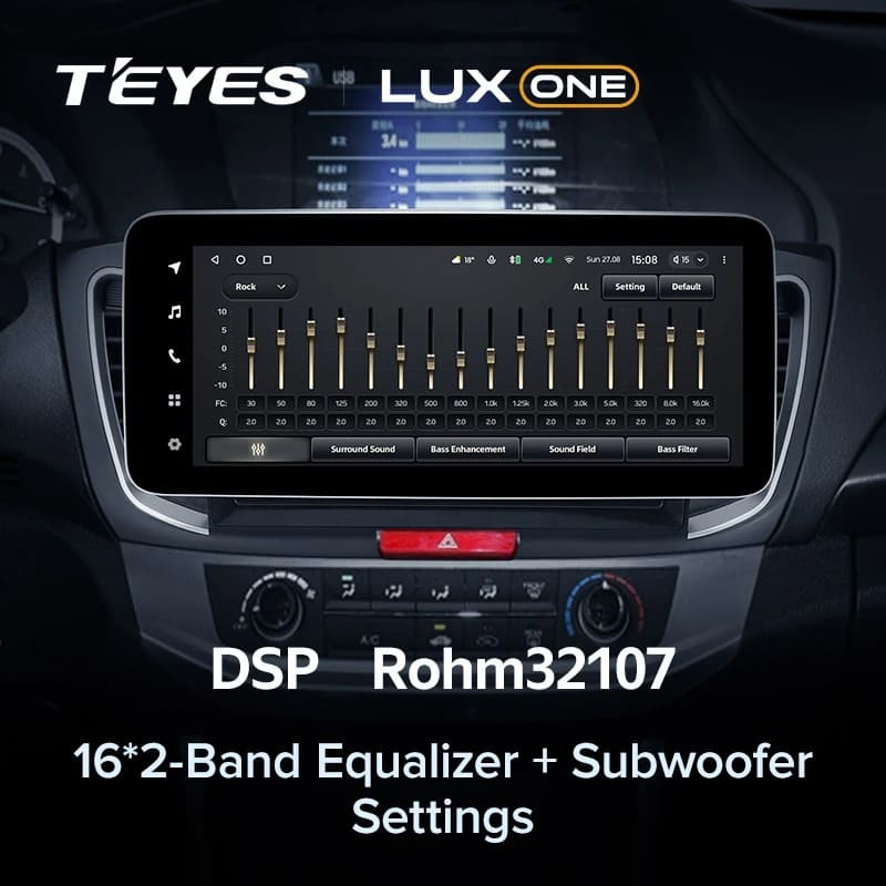 Штатная магнитола Teyes LUX ONE 4/64 Honda Accord 9 CR (2012-2018)