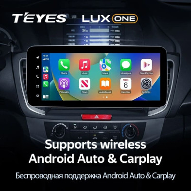 Штатная магнитола Teyes LUX ONE 4/64 Honda Accord 9 CR (2012-2018)
