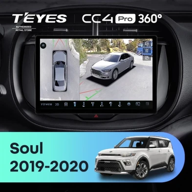 Штатная магнитола Teyes CC4 Pro 360 12/256 Kia Soul (2019-2020) (11")