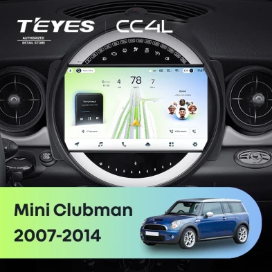 Штатная магнитола Teyes CC4L 6/64 Mini Clubman 1 R55 (2007-2014) F1