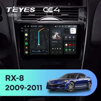 Штатная магнитола Teyes CC4 8/128 Mazda RX-8 SE (2009-2011)
