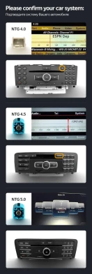 Штатная магнитола Teyes LUX ONE 6/128 Mercedes-Benz GL-Class 2 X166 (NTG 4.5) (2011-2016)