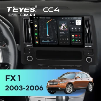 Штатная магнитола Teyes CC4 6/64 Infiniti FX 1 (S50) (2003-2006)