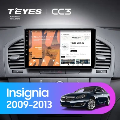 Штатная магнитола Teyes CC3 4/32 Opel Insignia (2009-2013)