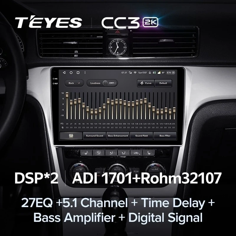 Штатная магнитола Teyes CC3 2K 4/32 Volkswagen Passat 7 B7 NMS (2015-2018) F2