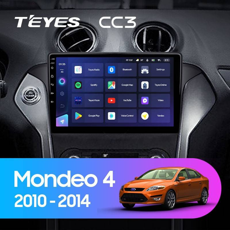 Штатная магнитола Teyes CC3 4/32 Ford Mondeo 4 (2011-2014)
