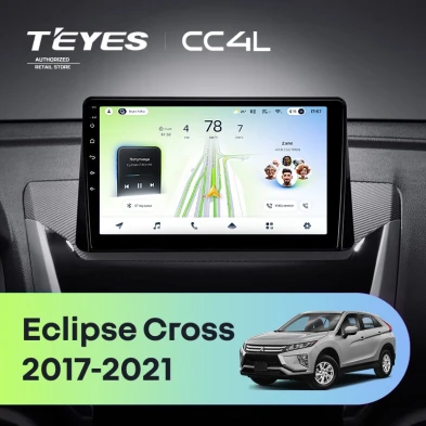 Штатная магнитола Teyes CC4L 6/64 Mitsubishi Eclipse Cross (2017-2021) F2