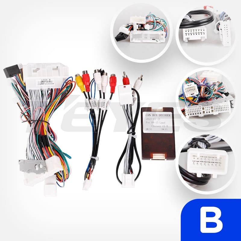 Переходная рамка Toyota Land Cruiser 200 (2007-2015) F3 Тип-C (10")