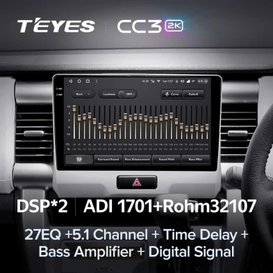 Штатная магнитола Teyes CC3 2K 4/32 Suzuki Hustler (2014-2019)