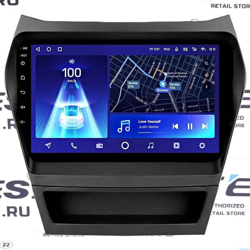 Переходная рамка Hyundai Santa Fe 3 (2013-2016) Тип-C (9")