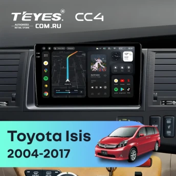 Штатная магнитола Teyes CC4 8/128 Toyota Isis (2004-2017)