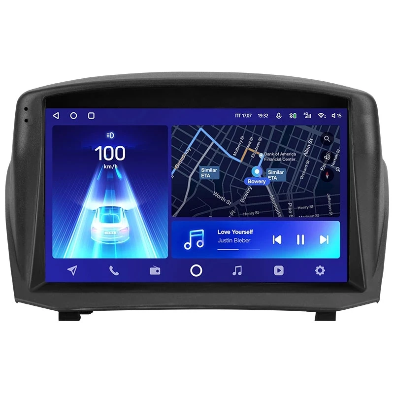 Переходная рамка Ford Fiesta Mk 6 (2008-2019) F2 Тип-A (9")