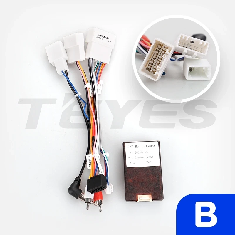 Переходная рамка Toyota Land Cruiser 100 (2002-2007) / Lexus LX470 J100 2 (2002-2007) Тип-B (10")