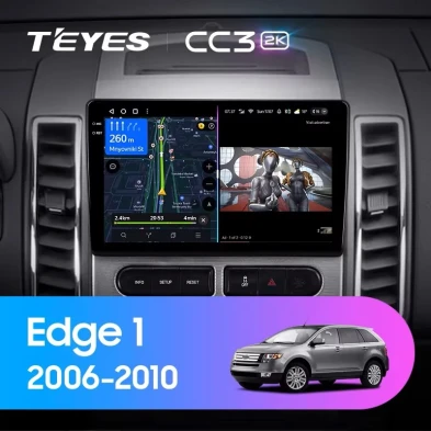 Штатная магнитола Teyes CC3 2K 4/32 Ford Edge 1 U387 (2006-2010)