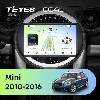 Штатная магнитола Teyes CC4L 6/64 Mini Cooper (2010-2016) F2