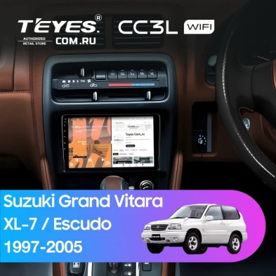 Штатная магнитола Teyes CC3L WiFi 2/32 Suzuki Escudo (1997-2005)