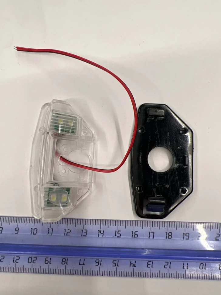 Адаптер под заднюю камеру в подсветку номера Honda CR-V 2007 - 2012, FIT, Crosstour