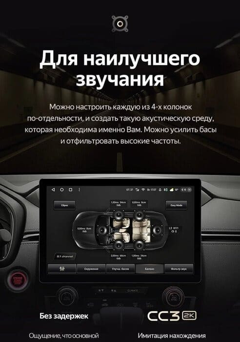 Штатная магнитола Teyes CC3 2K 4/64 Hyundai Solaris 2 (2017-2020) F1 Тип-A (11")
