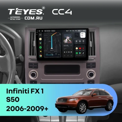Штатная магнитола Teyes CC4 8/128 Infiniti FX 1 (S50) (2006-2009)
