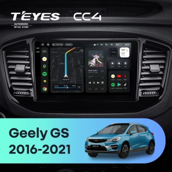 Штатная магнитола Teyes CC4 6/64 Geely GS (2016-2021)