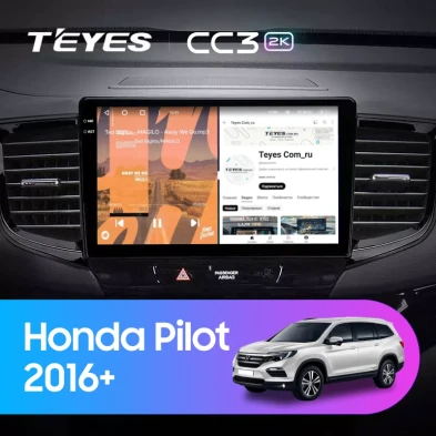Штатная магнитола Teyes CC3 2K 4/64 Honda Pilot 2016+