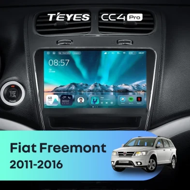 Штатная магнитола Teyes CC4 Pro 8/128 Fiat Freemont (2011-2016)