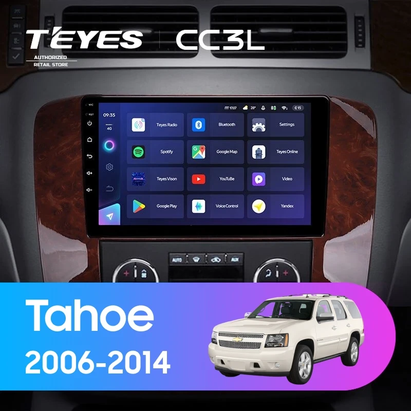Штатная магнитола Teyes CC3L 4/64 Chevrolet Tahoe (2006-2014)