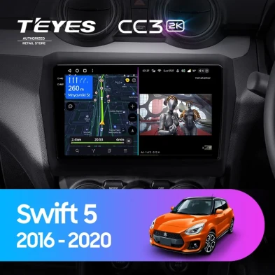 Штатная магнитола Teyes CC3 2K 4/32 Suzuki Swift 5 (2016-2020)