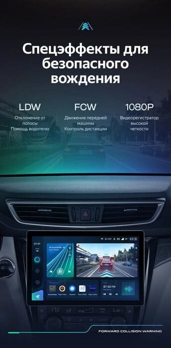 Штатная магнитола Teyes CC3 2K 4/32 Nissan X-Trail 3 T32 (2013-2021) F2 Тип-AВ (13")