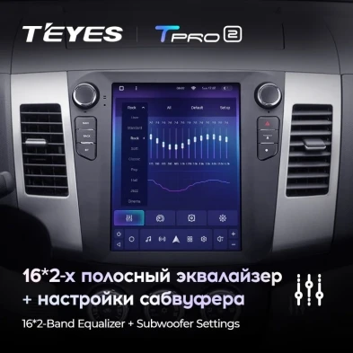 Штатная магнитола Tesla style Teyes TPRO 2 4/64 Citroen C-Crosser 1 (2007-2013) Тип-A