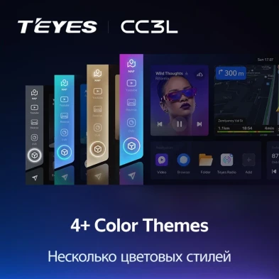 Штатная магнитола Teyes CC3L 4/32 LADA Iskra SW Cross (2025-2026) Тип-B