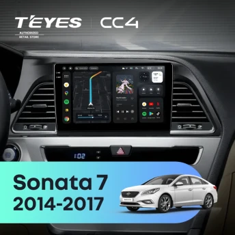 Штатная магнитола Teyes CC4 6/64 Hyundai Sonata 7 LF (2014-2017)