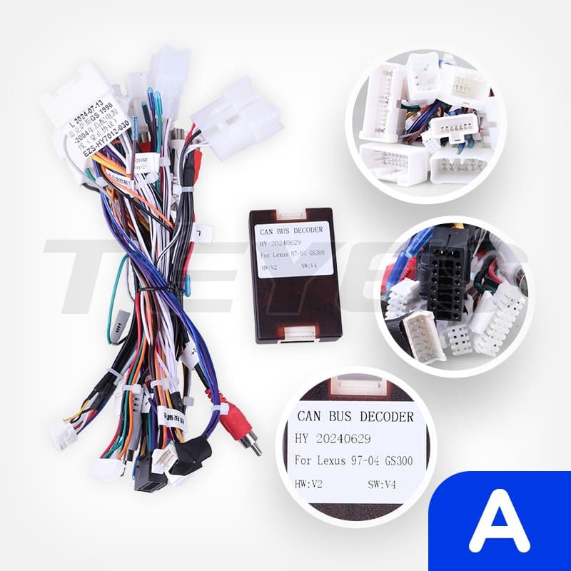 Переходная рамка Lexus GS300 2 S160 (1997-2004) Тип-A (9")