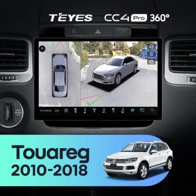 Штатная магнитола Teyes CC4 Pro 360 8/128 Volkswagen Touareg FL NF (2010-2018) Тип-B (11")