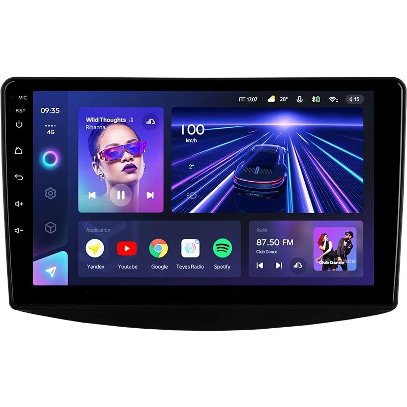 Штатная магнитола Teyes CC3 4/32 Mitsubishi Grandis 1 (2003-2010) F1