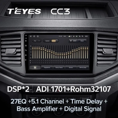 Штатная магнитола Teyes CC3 4/32 Volkswagen Amarok 1 (2016-2020)
