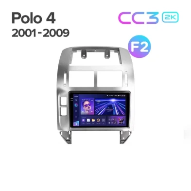 Штатная магнитола Teyes CC3 2K 360 6/128 Volkswagen Polo Mk4 (2001-2009) F2