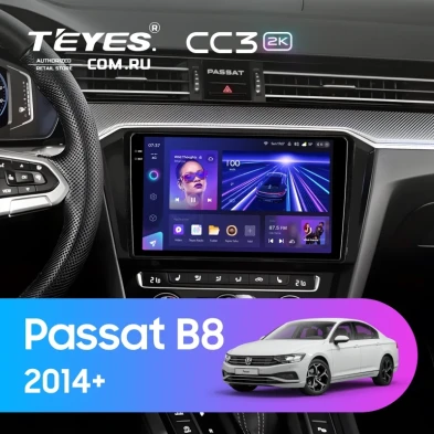 Штатная магнитола Teyes CC3 2K 4/32 Volkswagen Passat B8 2014+