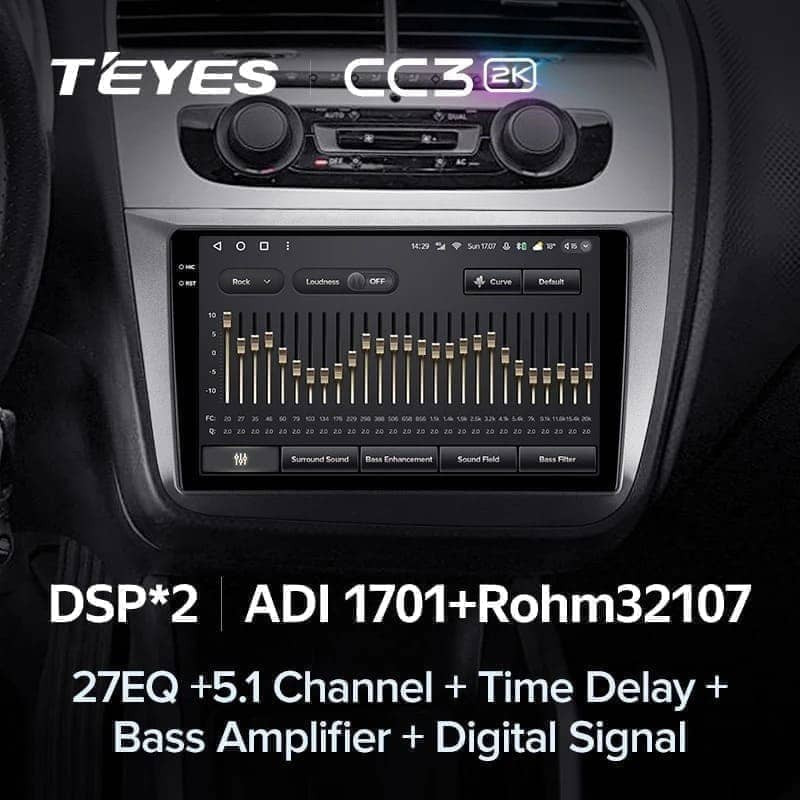 Штатная магнитола Teyes CC3 2K 6/128 Volkswagen Scirocco (2008-2017)
