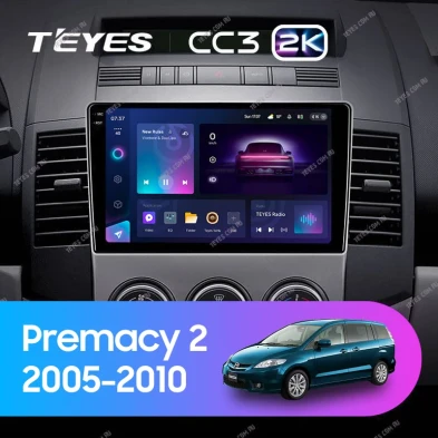 Штатная магнитола Teyes CC3 2K 360 6/128 Mazda Premacy 2 (2005-2010)