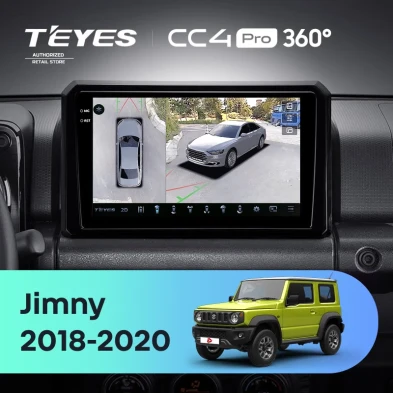 Штатная магнитола Teyes CC4 Pro 360 8/128 Suzuki Jimny JB64 (2018-2020)