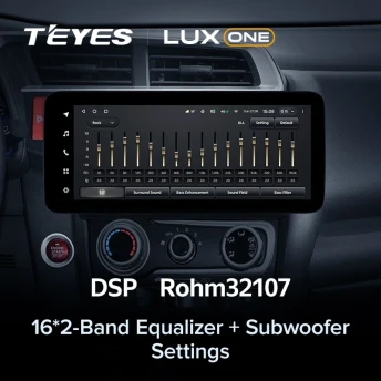 Штатная магнитола Teyes LUX ONE 6/128 Honda Fit 3 GP GK (2013-2020)