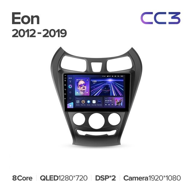 Штатная магнитола Teyes CC3L 4/32 Hyundai Eon (2012-2019)