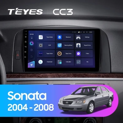 Штатная магнитола Teyes CC3 4/32 Hyundai Sonata NF (2004-2008)