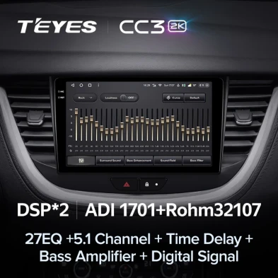 Штатная магнитола Teyes CC3 2K 4/64 Opel Astra K (2015-2021)