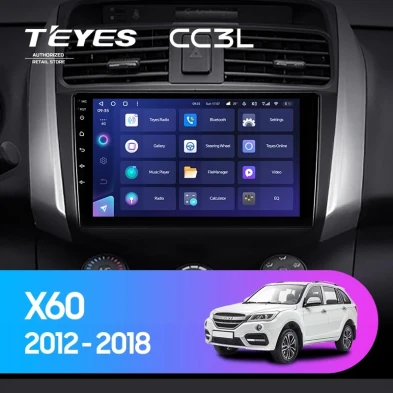 Штатная магнитола Teyes CC3L 4/32 Lifan X60 (2012-2018)