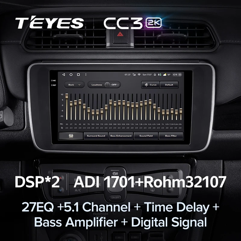 Штатная магнитола Teyes CC3 2K 4/64 Nissan Leaf ZE1 (2017-2024)