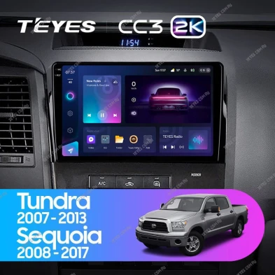 Штатная магнитола Teyes CC3 2K 360 6/128 Toyota Tundra XK50 (2007-2013)