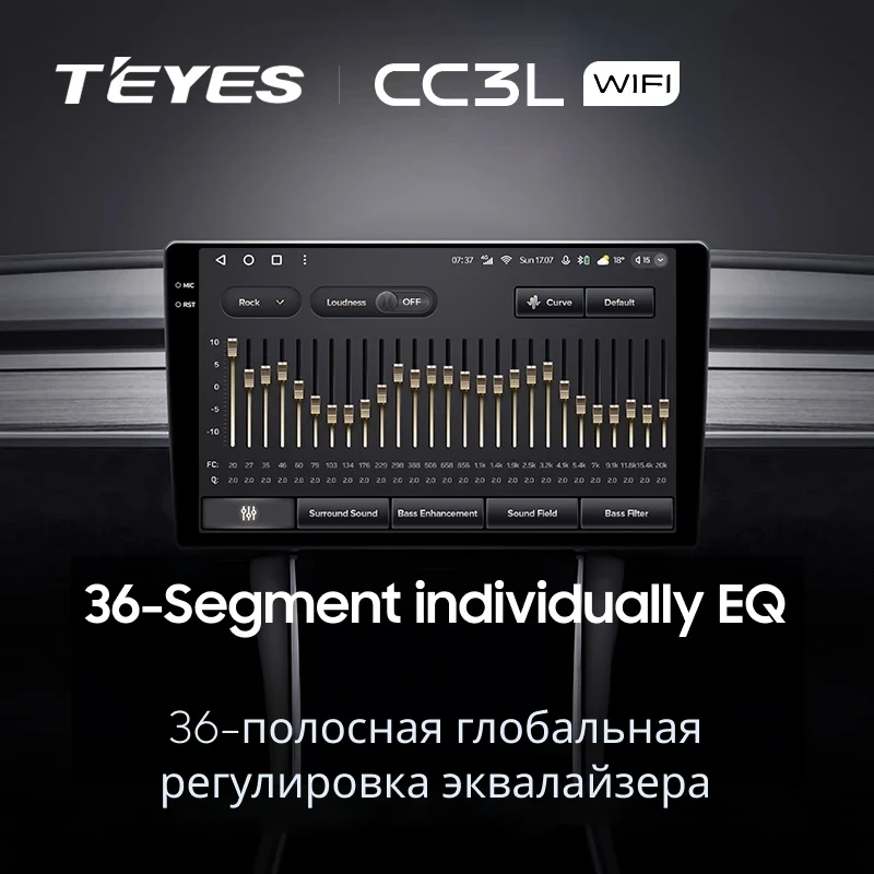 Штатная магнитола Teyes CC3L WiFi 2/32 Infiniti FX 1 (S50) (2003-2006)